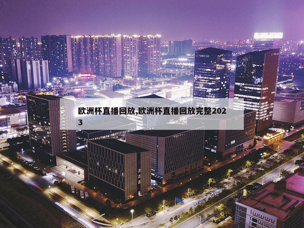 欧洲杯直播回放,欧洲杯直播回放完整2023